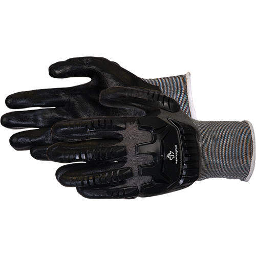 Dexterity&reg; Impact-Resistant Work Gloves, Small, Synthetic Palm, Knit Wrist Cuff Southpoint Industrial Supply