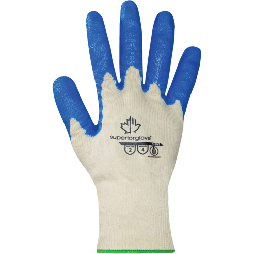 Gants enduits Dexterity, 7, R&ecirc;vetement Nitrile, Calibre 15, Enveloppe en Coton Southpoint Industrial Supply