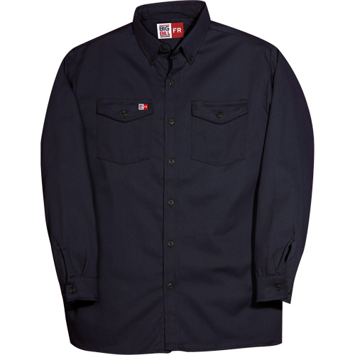 Westex UltraSoft&reg; Button Down Shirt, Medium (Tall), Navy Blue Southpoint Industrial Supply