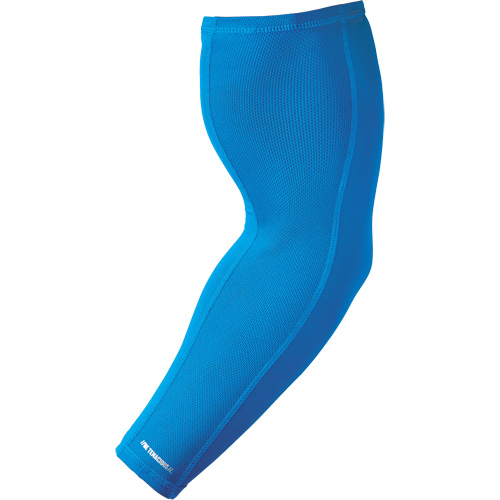 Chill-Its&reg; 6690 Cooling Arm Sleeves, 17", Polyester, Blue Southpoint Industrial Supply