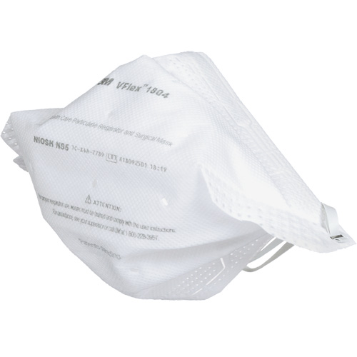 Respirateur et masque chirurgical VFlex contre les particules en sant&eacute;, N95, Certifi&eacute; NIOSH Southpoint Industrial Supply