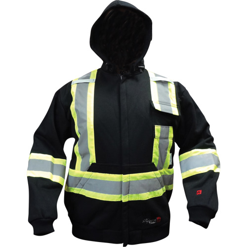 Fire Rated Hoodie, Small, Black Southpoint Industrial Supply
