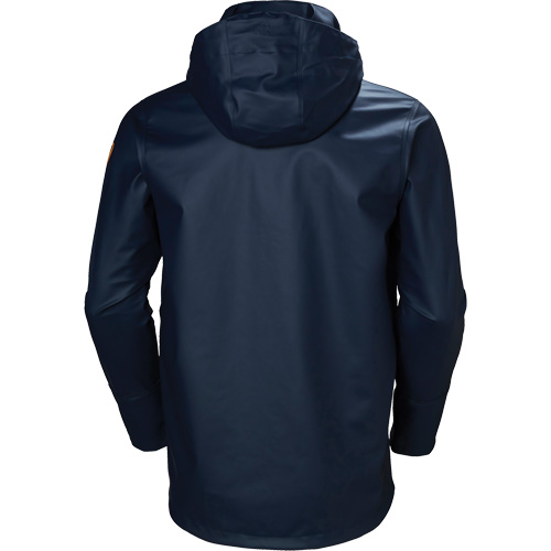 Gale Rain Jacket, Polyester/Polyurethane, Small, Navy Blue Southpoint Industrial Supply