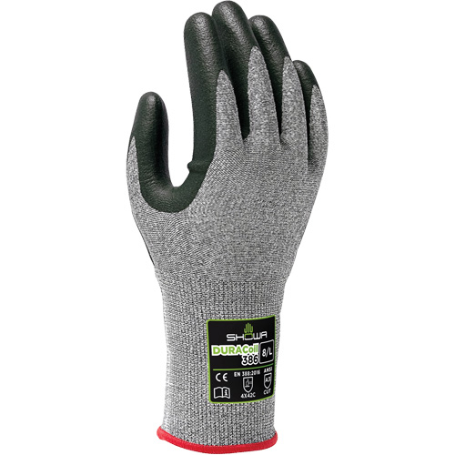 386 Cut Resistant Gloves, Size 6/Small, 13 Gauge, Nitrile Coated, HPPE Shell, ANSI/ISEA 105 Level 3/EN 388 Level C Southpoint Industrial Supply
