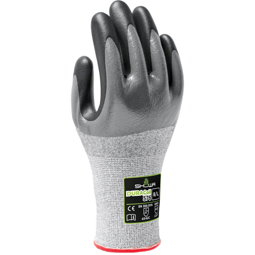 576 Cut Resistant Gloves, Size 6/Small, 13 Gauge, Foam Nitrile Coated, HPPE Shell, ANSI/ISEA 105 Level 3/EN 388 Level C Southpoint Industrial Supply