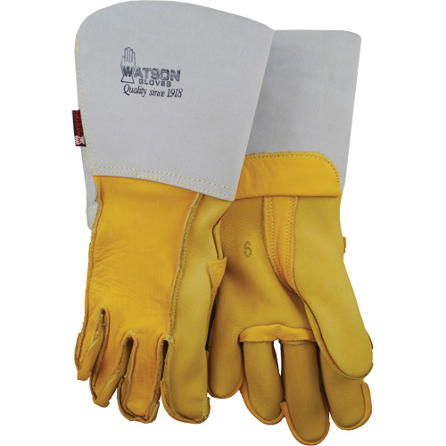 Gants de soudage, Cuir fleur de vache, Taille 8 Southpoint Industrial Supply