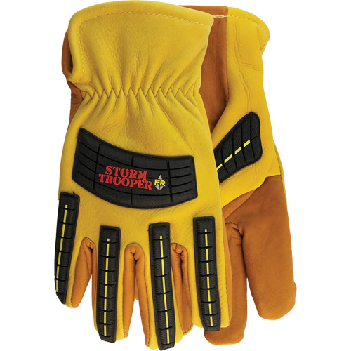 Gants Storm Trooper 5782, Grand, Paume en Cuir de vache, Poignet &agrave; enfiler Southpoint Industrial Supply