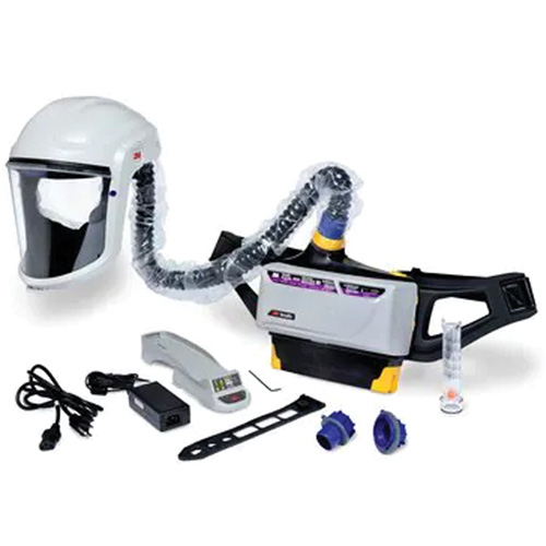 Versaflo Powered Air Purifying Respirator Painter's Kit, Headcover & Faceshield, Lithium-Ion Battery Southpoint Industrial Supply