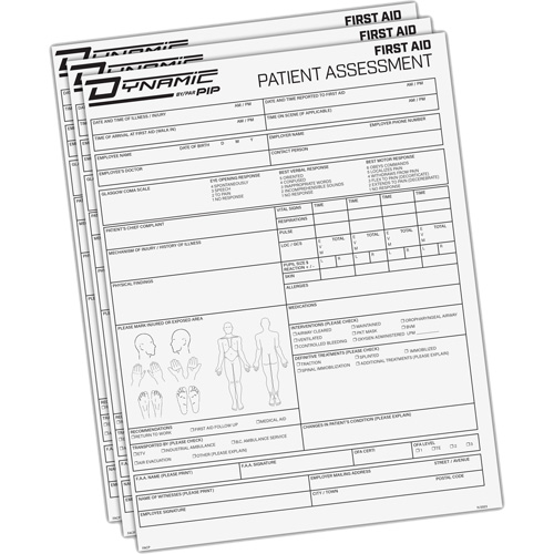 Diagramme d'&eacute;valuation du patient Dynamic Southpoint Industrial Supply