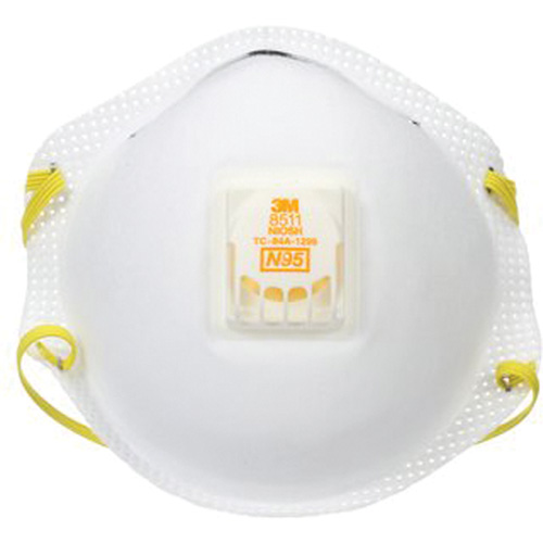 Respirateur contre les particules 8511, N95, Certifi&eacute; NIOSH Southpoint Industrial Supply