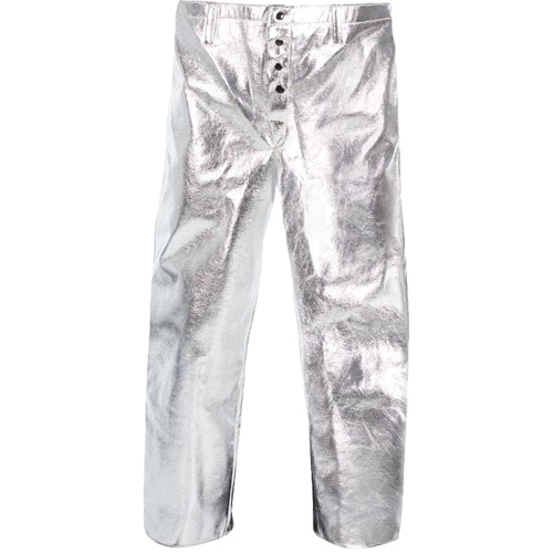 Heat Resistant Pants with Fly, 28, Aluminized Kevlar&reg; Southpoint Industrial Supply