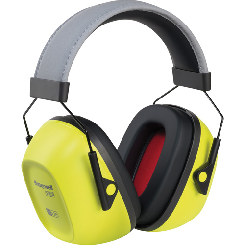 Cache-oreilles de haute visibilit&eacute; pour sons de niveau &eacute;lev&eacute; VeriShield VS130HV de Howard Leight, Bandeau, 30 NRR dB Southpoint Industrial Supply