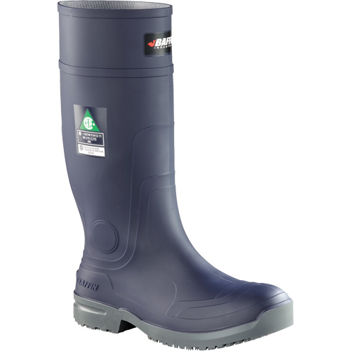 Slip Resistant Boots, Rubber, Steel Toe, Size 4 Southpoint Industrial Supply
