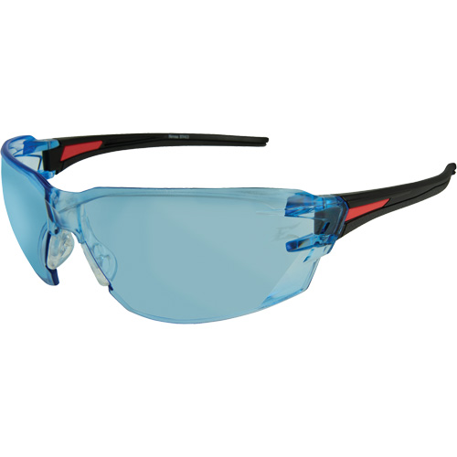 Lunettes de s&eacute;curit&eacute; Nevosa, Lentille Bleu p&acirc;le, Anti-&eacute;gratignures, R&eacute;pond ou surpasse la norme CSA Z94.3 Southpoint Industrial Supply