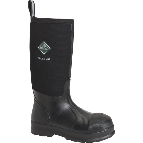 Bottes de s&eacute;curit&eacute; Chore Max, Caoutchouc, Embout Composite, Pointure 10, Semelle R&eacute;sistant aux perforations Southpoint Industrial Supply