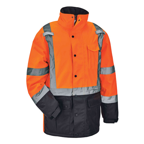 GloWear&reg; 8384 Type R Thermal Parka, High Visibility Orange, Large Southpoint Industrial Supply