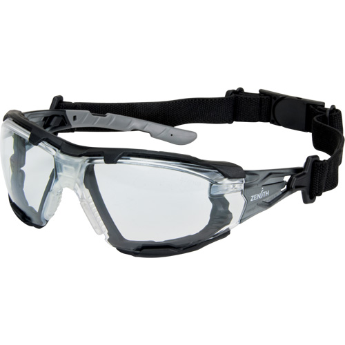 Z2900 Series Safety Glasses with Foam Gasket, Clear Lens, Anti-Scratch, ANSI Z87+/Meets/Exceeds CSA Z94.3 Southpoint Industrial Supply