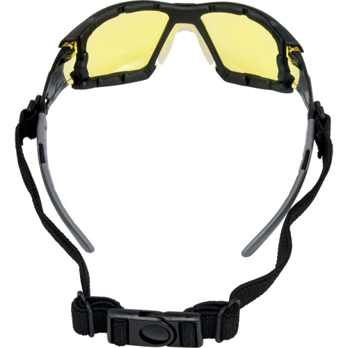 Z2900 Series Safety Glasses with Foam Gasket, Amber Lens, Anti-Scratch, ANSI Z87+/Meets/Exceeds CSA Z94.3 Southpoint Industrial Supply