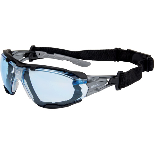 Z2900 Series Safety Glasses with Foam Gasket, Blue Lens, Anti-Scratch, ANSI Z87+/Meets/Exceeds CSA Z94.3 Southpoint Industrial Supply