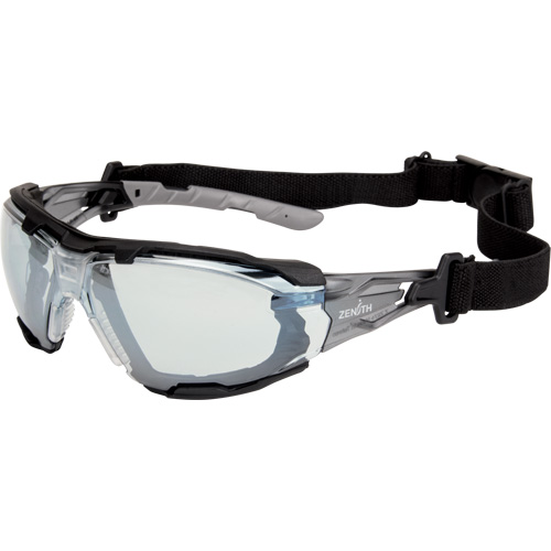 Z2900 Series Safety Glasses with Foam Gasket, Indoor/Outdoor Mirror Lens, Anti-Scratch, ANSI Z87+/Meets/Exceeds CSA Z94.3 Southpoint Industrial Supply