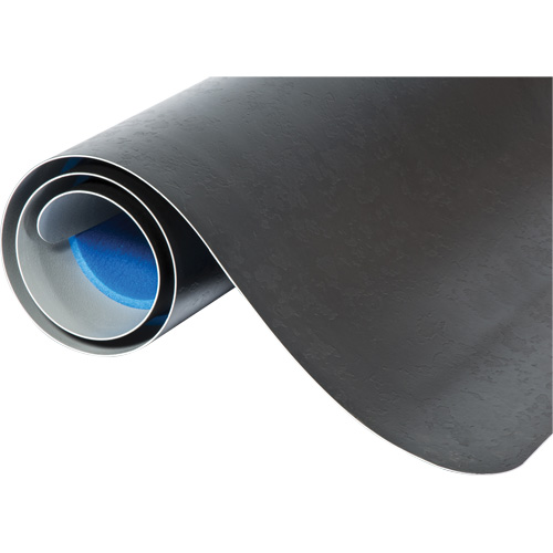 WD Elegance Anti-Microbial Mats, Smooth, 2' x 3' x 9/16", Black, Vinyl Southpoint Industrial Supply