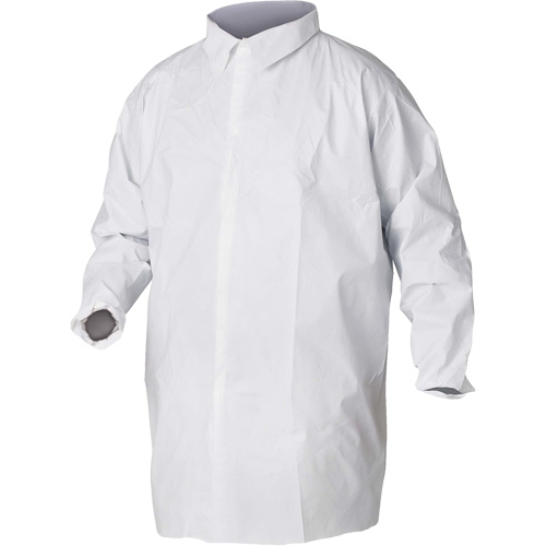 KleenGuard A20 Lab Coats, SMS, White, Small Southpoint Industrial Supply