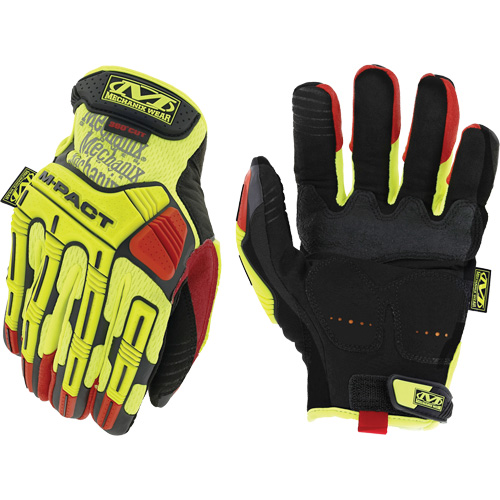 Hi-Viz M-Pact&reg; D4-360 Impact Gloves, 8, Synthetic Palm, Hook & Loop Cuff Southpoint Industrial Supply