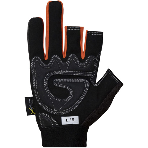 Clutch Gear&reg; Open-Finger Framers Gloves, Synthetic Palm, Size Small Southpoint Industrial Supply