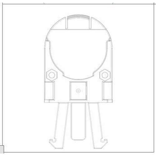 Adaptateur de casque de s&eacute;curit&eacute; pour serre-t&ecirc;tes VeriShield de Howard Leight Southpoint Industrial Supply