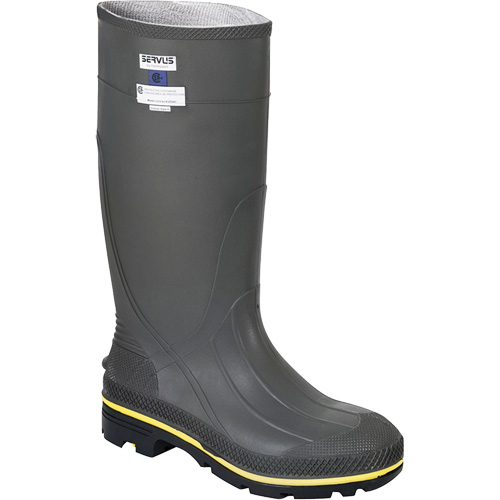 Bottes de s&eacute;curit&eacute; Pro, PVC, Embout Acier, Pointure 5 Southpoint Industrial Supply
