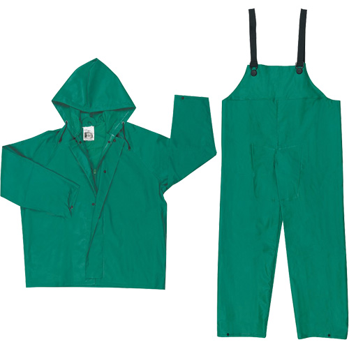 Dominator Limited Flammability Rain Suit, Large, Green Southpoint Industrial Supply