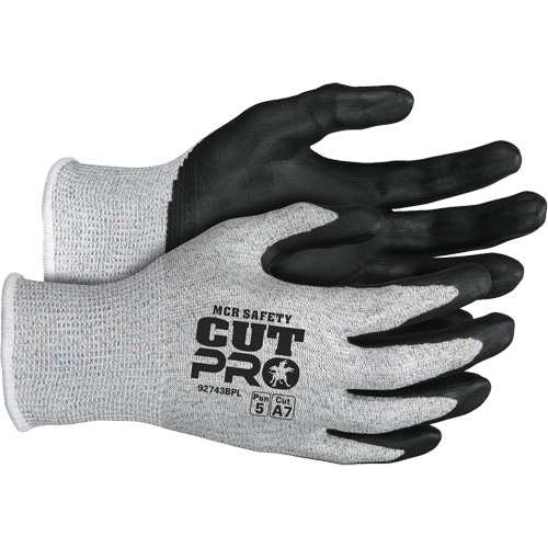 Safety Cut Pro Cut Resistant Gloves, Size Large, 13 Gauge, Bi-Polymer Coated, HPPE Shell, ASTM ANSI Level A7 Southpoint Industrial Supply