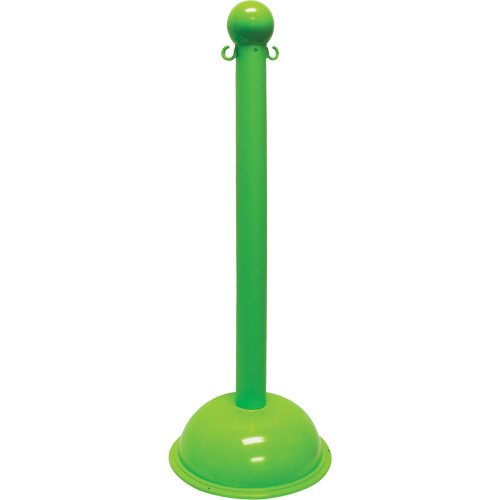 Poteau pour service intense, Hauteur de 40", Vert Southpoint Industrial Supply