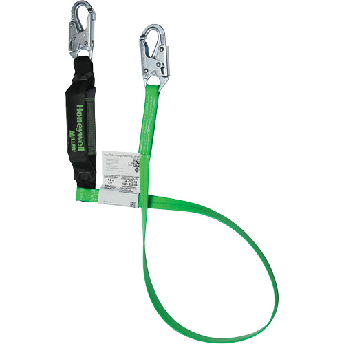 Energy-Absorbing Lanyard, 6', Locking Snap Hook Center, Locking Snap Hook Leg Ends, Polyester Southpoint Industrial Supply