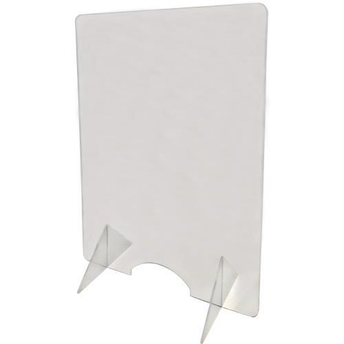 Countertop Safety Shield, 24" W x 32" H Southpoint Industrial Supply