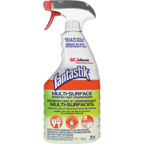 Fantastik&reg; Professional Multi-Surface Disinfectant & Degreaser, 946 ml, Trigger Bottle Southpoint Industrial Supply