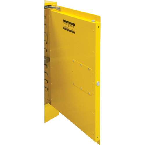 Flammable Storage Cabinet, 12 gal., 1 Door, 23" W x 35" H x 18" D Southpoint Industrial Supply