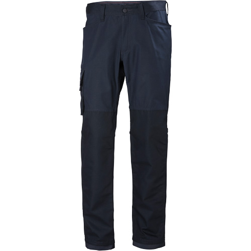 Oxford Service Pants, Poly-Cotton, Navy Blue, Size 30, 30 Inseam Southpoint Industrial Supply