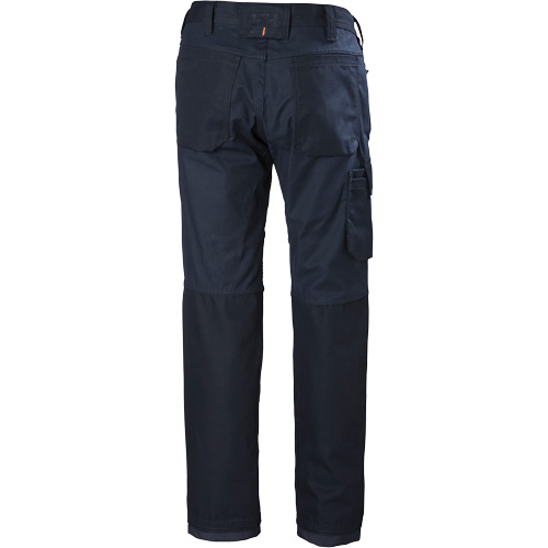 Oxford Service Pants, Poly-Cotton, Navy Blue, Size 30, 30 Inseam Southpoint Industrial Supply