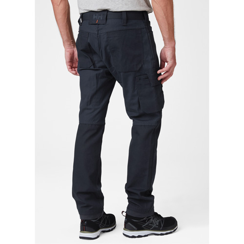 Oxford Service Pants, Poly-Cotton, Navy Blue, Size 30, 30 Inseam Southpoint Industrial Supply