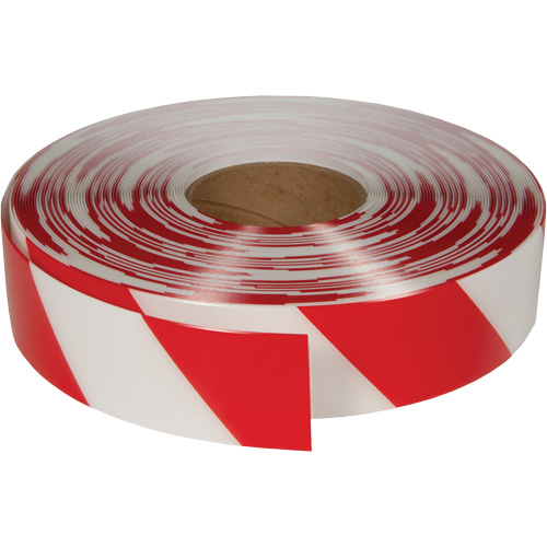 ArmorStripe&reg; Ultra Durable Floor Tape, 2" x 100', PVC, Red and White Southpoint Industrial Supply