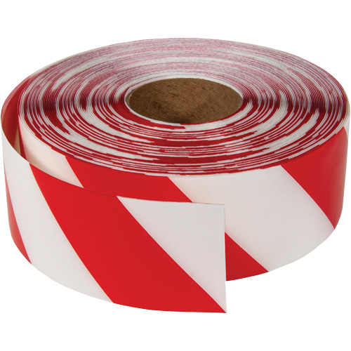 ArmorStripe&reg; Ultra Durable Floor Tape, 3" x 100', PVC, Red and White Southpoint Industrial Supply