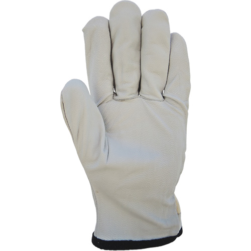 Cotton-Backed Drivers Gloves, Large, Grain Goatskin Palm Southpoint Industrial Supply