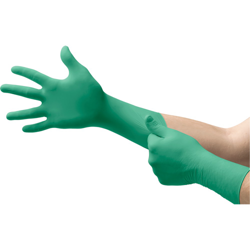 TouchNTuff&reg; Gloves, Size Large, 11.8" L, Nitrile, 6.2-mil Southpoint Industrial Supply