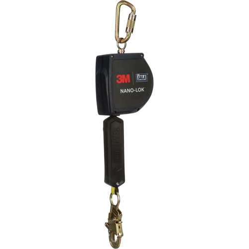 Nano-Lok Extended Length Self Retracting Lifeline, 20', Dyneema&reg;, Swivel Southpoint Industrial Supply