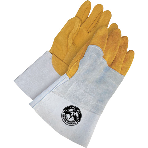 Gants de soudage &agrave; l'arc TIG Gander Brand, Cuir de daim refendu, Taille 10 Southpoint Industrial Supply