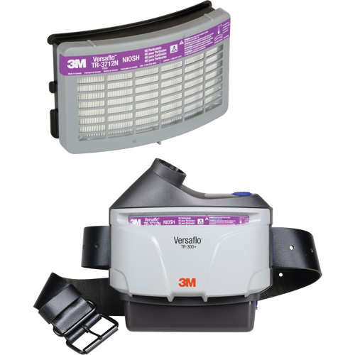 Ensemble complet d'APR &agrave; &eacute;puration d'air motoris&eacute; Versaflo TR-300, Pile Lithium-ion Southpoint Industrial Supply