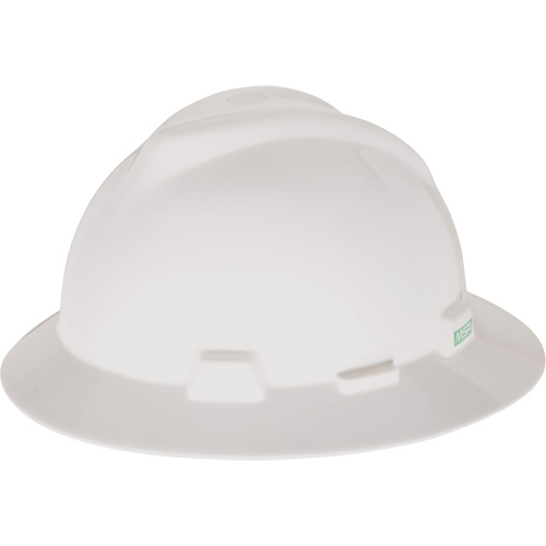V-Gard&reg; Slotted Full-Brim Hardhat, Pinlock Suspension, Non-Vented Southpoint Industrial Supply