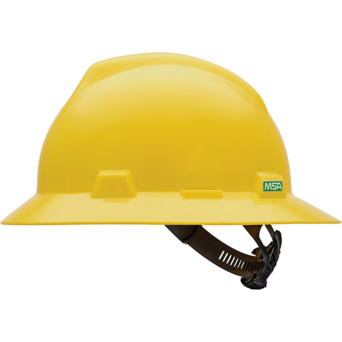 V-Gard&reg; Slotted Full-Brim Hardhat, Meets CSA Type 1, Quick-Slide Suspension, Non-Vented Southpoint Industrial Supply