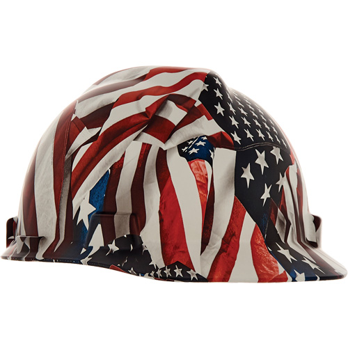 Casque de s&eacute;curit&eacute; Hydro Dip V-Gard, R&eacute;pond aux normes CSA type 1, Suspension Rochet, Non ventil&eacute; Southpoint Industrial Supply